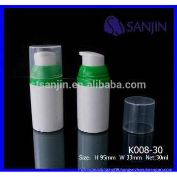 2014 New product empty plastic 30ml airless pump bottle